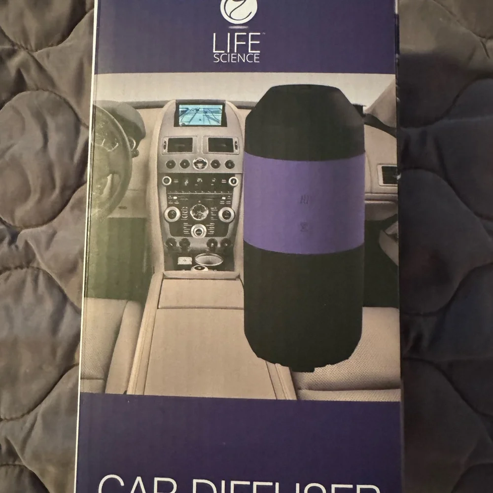 Purple Car Diffuser Device - Picture 1 of 2